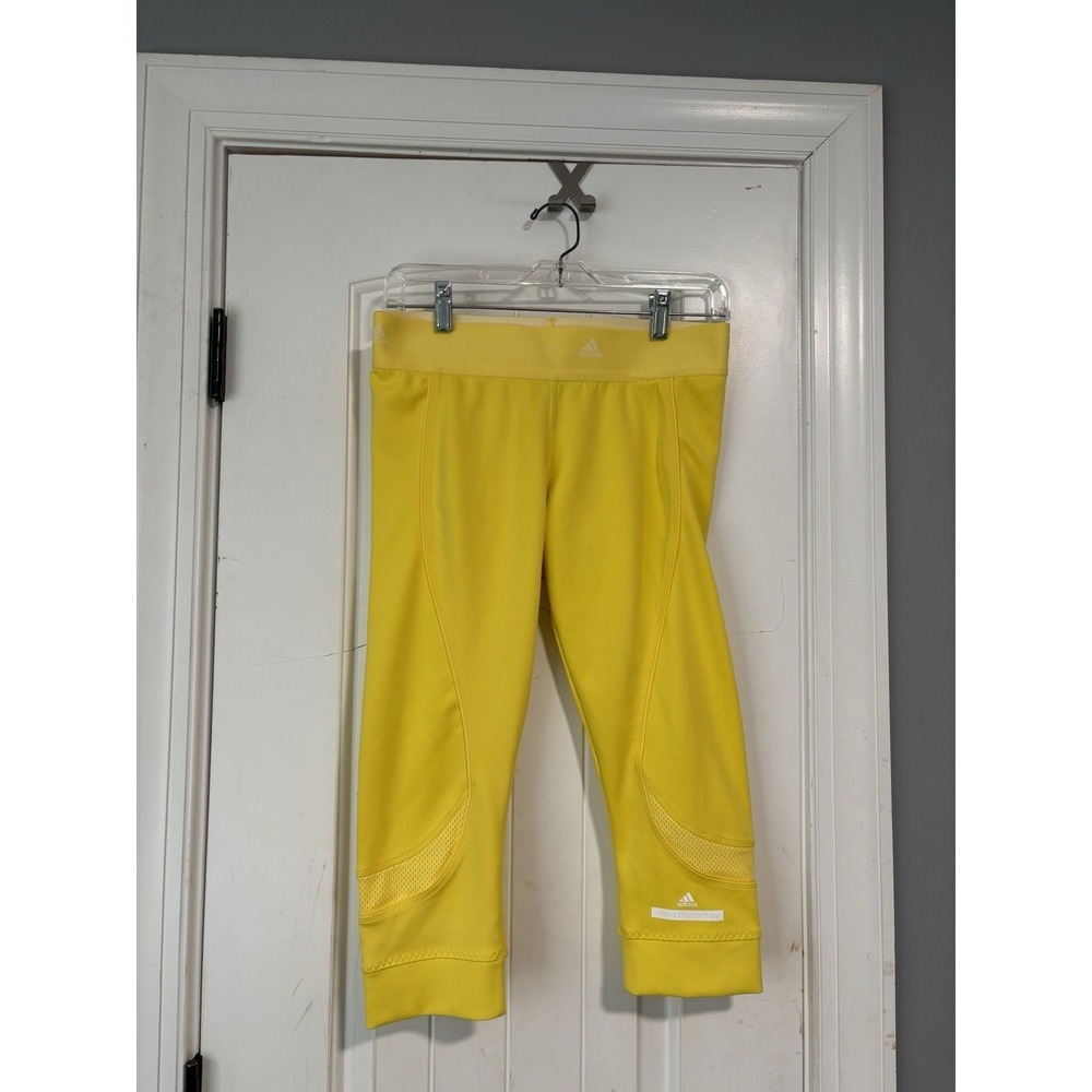 Womens Ladies Adidas Stella Mccartney‎ Pants Leggings Jogging Bottoms Yellow M